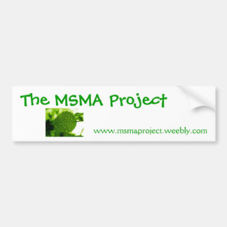 Autocollant De Voiture l'autocollant de bumber de projet de msma