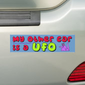 Autocollant De Voiture L'autre UFO de voiture (En voiture)