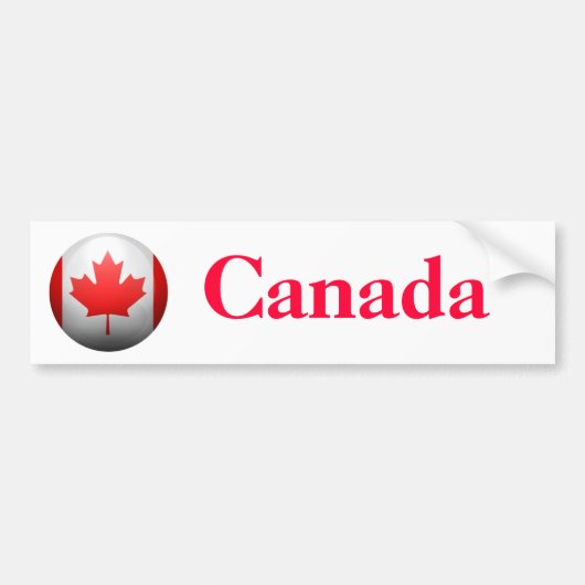 Autocollant De Voiture Le Canada (Devant)