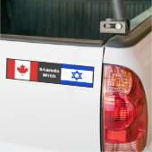 Autocollant De Voiture Le Canada Convient Avec Israël (Sur camion)