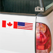 Autocollant De Voiture Le Canada États-Unis (Sur camion)