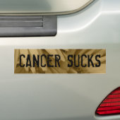 AUTOCOLLANT DE VOITURE LE CANCER SUCE 2 (En voiture)