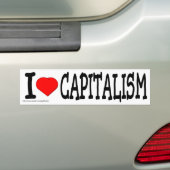 Autocollant De Voiture Le capitalisme est bon (En voiture)