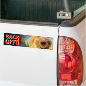 Autocollant De Voiture Le chat criard dégagent Tailgater Meme (Sur camion)