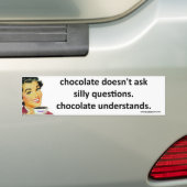 Autocollant De Voiture le chocolat comprend (En voiture)