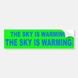 Autocollant De Voiture Le ciel chauffe