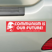 Autocollant De Voiture Le "communisme est notre avenir !" YCLUSA (En voiture)