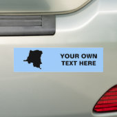 AUTOCOLLANT DE VOITURE LE CONGO, RÉPUBLIQUE DÉMOCRATIQUE (En voiture)