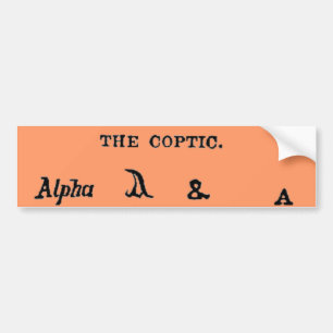 Autocollant De Voiture Le copte
