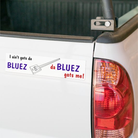 Autocollant De Voiture le DA BLUEZ (Sur camion)