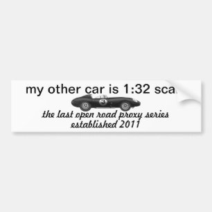 Autocollant De Voiture le dernier adhésif pour pare-chocs ouvert de série