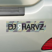 AUTOCOLLANT DE VOITURE LE DJ RHARVZ (En voiture)