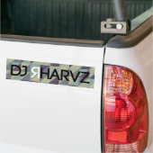 AUTOCOLLANT DE VOITURE LE DJ RHARVZ (Sur camion)