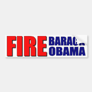 Autocollant De Voiture Le feu Barack Obama