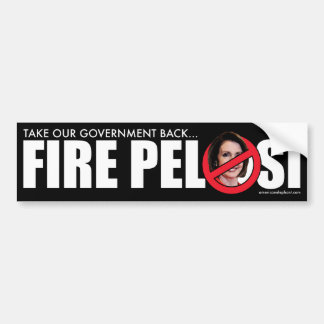 Autocollant De Voiture Le feu Pelosi