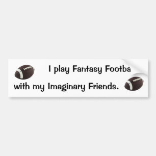 Autocollant De Voiture Le football d'imaginaire