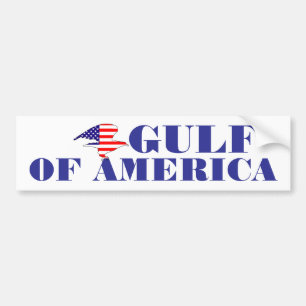 Autocollant De Voiture le GOLFE D'AMÉRIQUE dans le nouvel Âge d'or USA