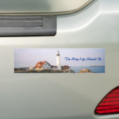 Autocollant De Voiture Le Maine, la vie de manière devrait être (En voiture)