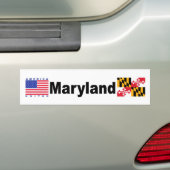 Autocollant De Voiture Le Maryland (En voiture)