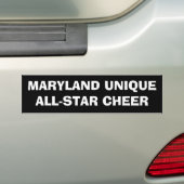 AUTOCOLLANT DE VOITURE LE MARYLAND UNIQUE (En voiture)