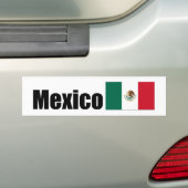 Autocollant De Voiture Le Mexique, drapeau mexicain (En voiture)
