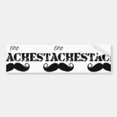 Autocollant De Voiture Le Motif de la moustache Stache (Devant)