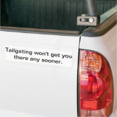 Autocollant De Voiture Le non-respect des distances de sécurité ne vous y (Sur camion)