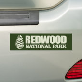 Autocollant De Voiture Le parc national de Redwood (En voiture)