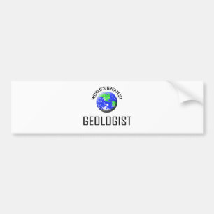 Autocollant De Voiture Le plus grand géologue du monde
