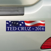 Autocollant De Voiture Le président Ted Cruz en 2016 (En voiture)