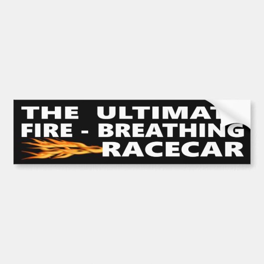 Autocollant De Voiture Le Racecar Ultimate Fire Brething (Devant)