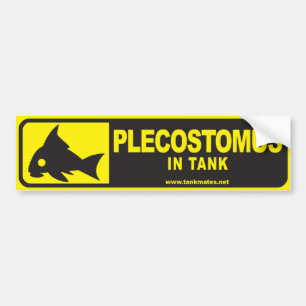 Autocollant De Voiture Le réservoir joint la série 1-Plecostomus