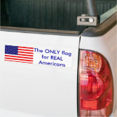 Autocollant De Voiture Le seul drapeau (Sur camion)
