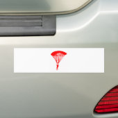 AUTOCOLLANT DE VOITURE LE SOLEIL DE ROUGE DE SKYDIVE (En voiture)