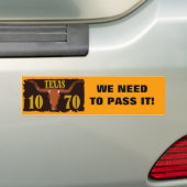 Autocollant De Voiture Le Texas 1070 (En voiture)