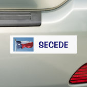 Autocollant De Voiture le Texas-drapeau, FONT CÉCESSION (En voiture)
