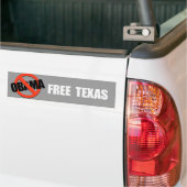 Autocollant De Voiture Le TEXAS LIBRE Bumpersticker (Sur camion)