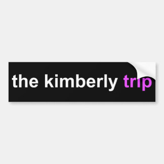 Autocollant De Voiture le voyage de kimberly