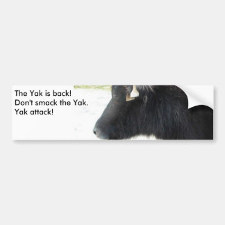 Autocollant De Voiture Le yak est de retour !