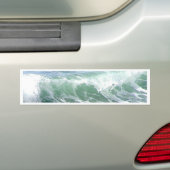 Autocollant De Voiture L'eau de mousse d'océan de vagues (En voiture)