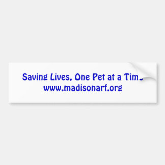 Autocollant De Voiture L'économie vit, un animal familier chez