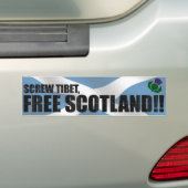 Autocollant De Voiture L'Ecosse libre ! ! (En voiture)