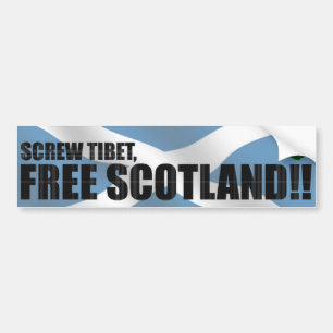 Autocollant De Voiture L'Ecosse libre ! !