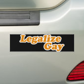 Autocollant De Voiture Légaliser Gay (En voiture)