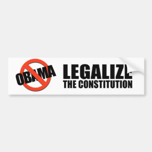 Autocollant De Voiture Légalisez la constitution