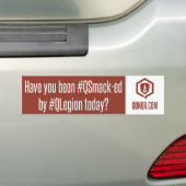 Autocollant De Voiture Légion QSmack (En voiture)