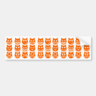 Autocollant De Voiture Les 9 vies du chat Emoji