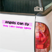 Autocollant De Voiture Les anges peuvent voler (Sur camion)