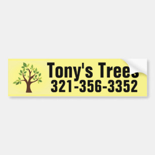 Autocollant De Voiture Les Arbres de Tony