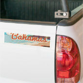 Autocollant De Voiture Les Bahamas (Sur camion)